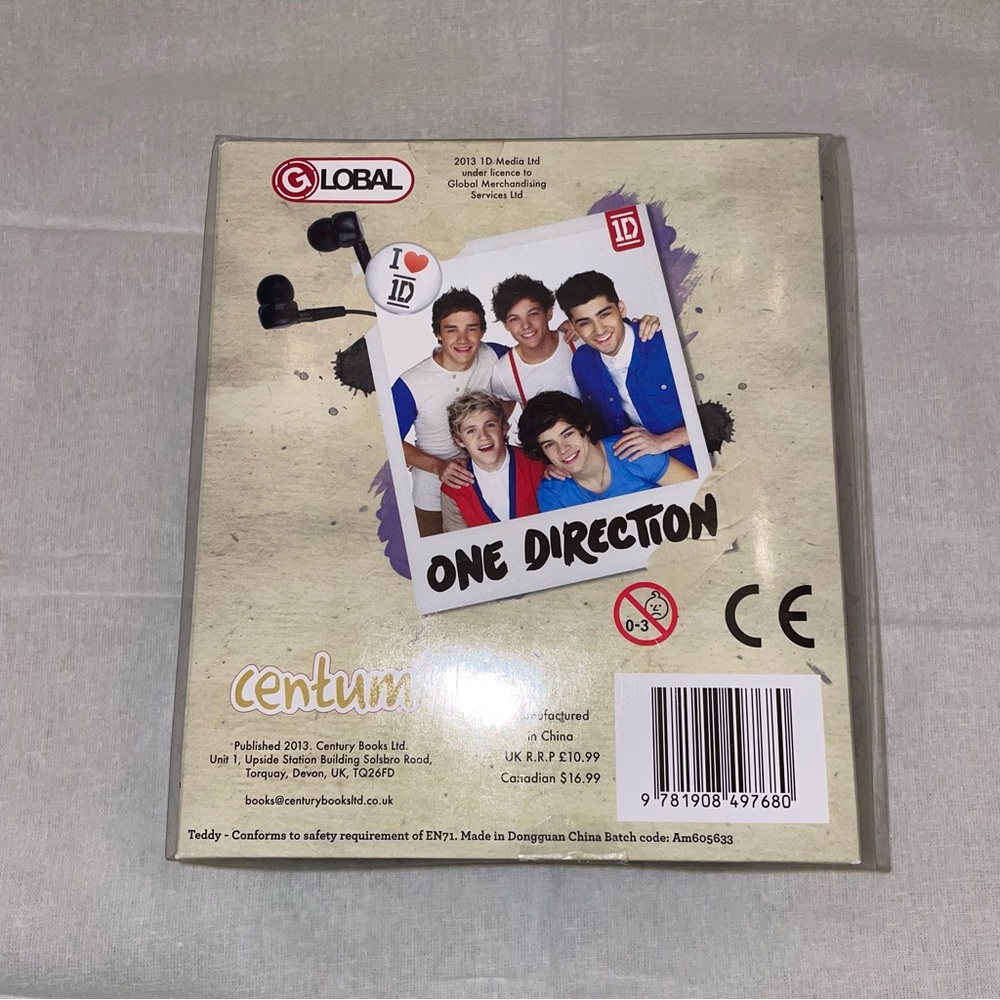 One Direction Collectible Bear and Book Set - Picture 2 of 2